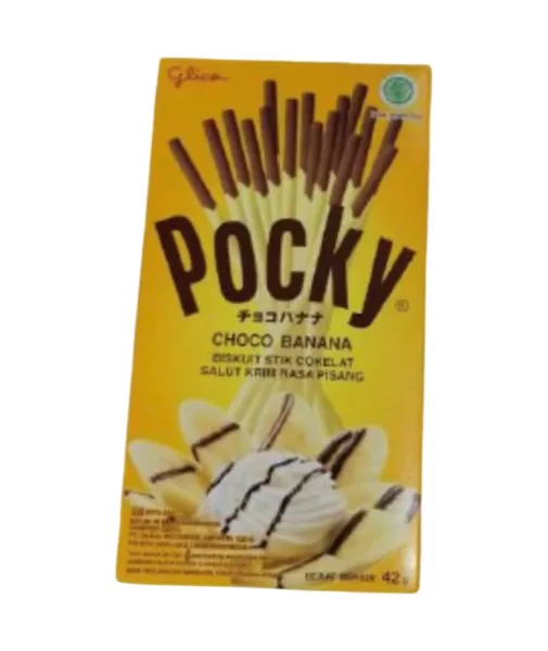 Бисквитные палочки Pocky Choco Banana - банан, 47г